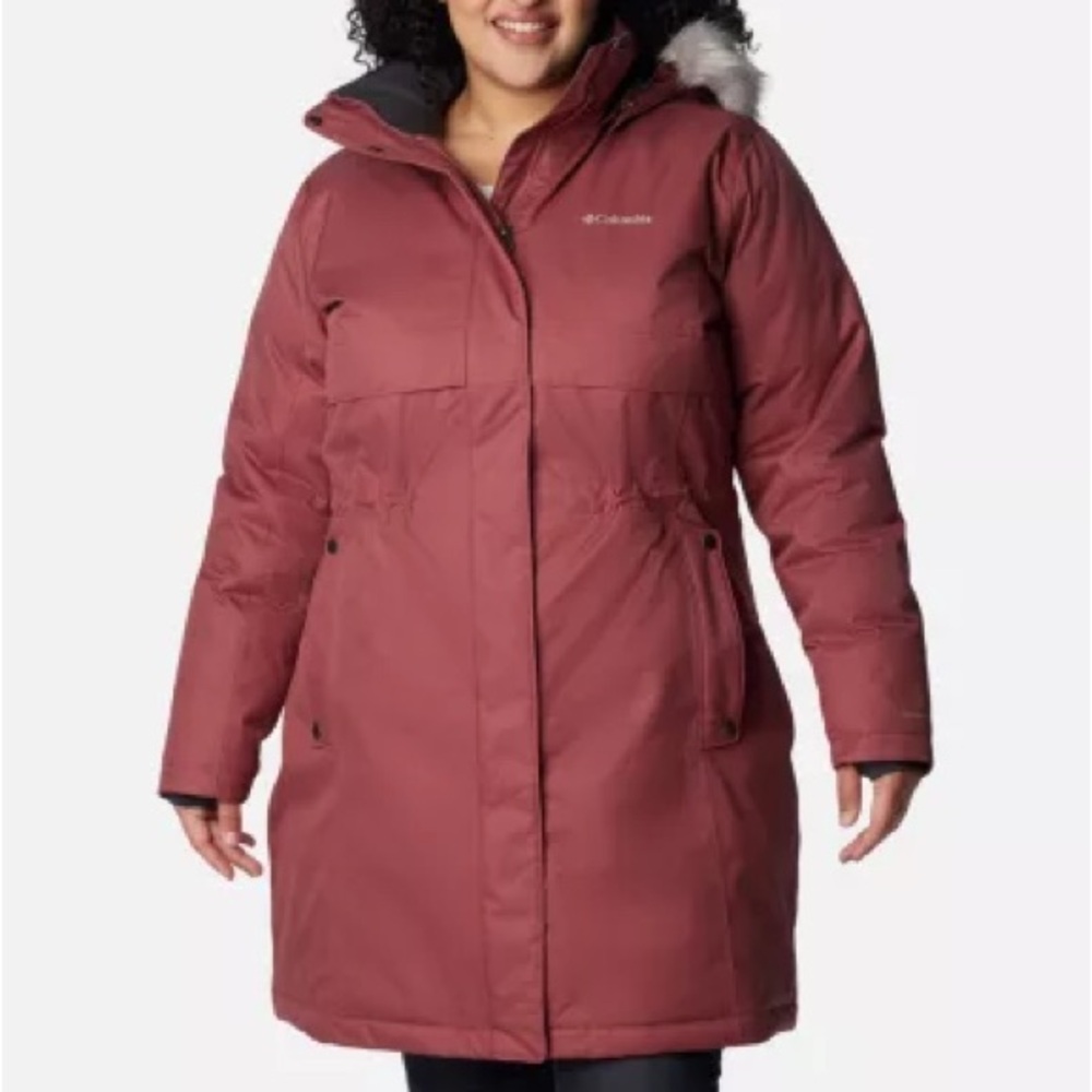 Columbia Women's Maroon Snow Jacket